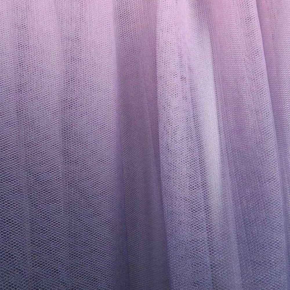 💣 LAST ONE! 💣 Zunie Kids' Denin Top Ombre Dress - Pink/Blue - Picture 3 of 5